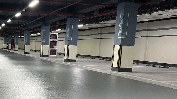 停車場車位劃線標準步驟，筑牢安全通行的隱形防線